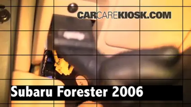 2006 Subaru Forester X 2.5L 4 Cyl. Review